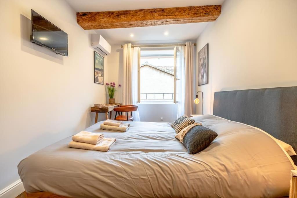 Superbe Appartement Neuf, Climatise Centre Village Le Plan-de-la-Tour Bagian luar foto