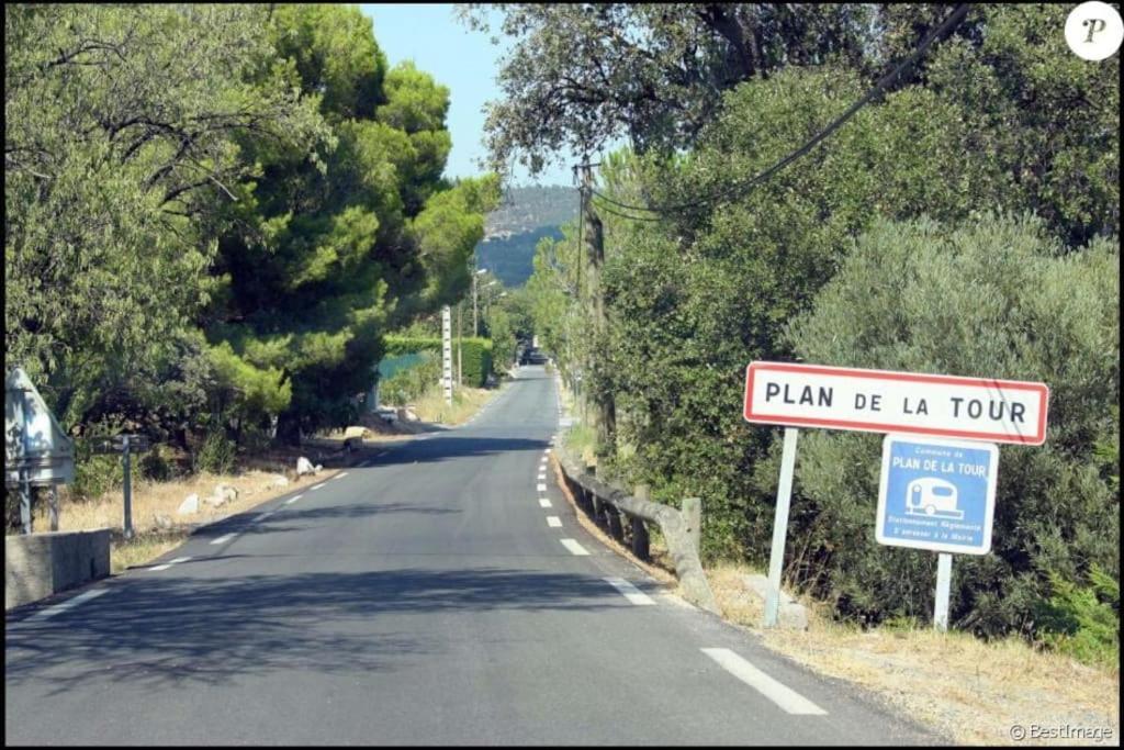 Superbe Appartement Neuf, Climatise Centre Village Le Plan-de-la-Tour Bagian luar foto